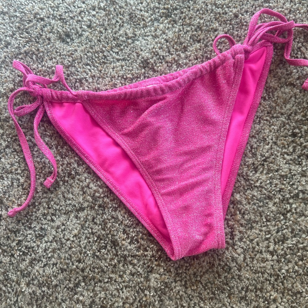 Sparkly Pink Bikini Bottom